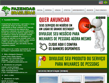 Tablet Screenshot of fazendasbrasileiras.com